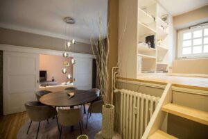 Esszimmer mit Leseecke