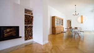 Blick ins Esszimmer