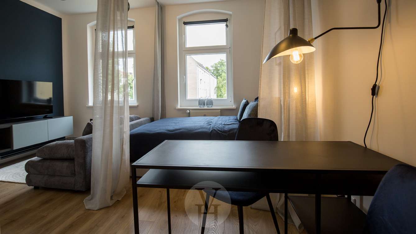 Blick auf den Schlafbereich