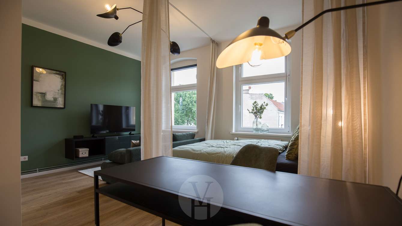 Blick in den Wohnbereich